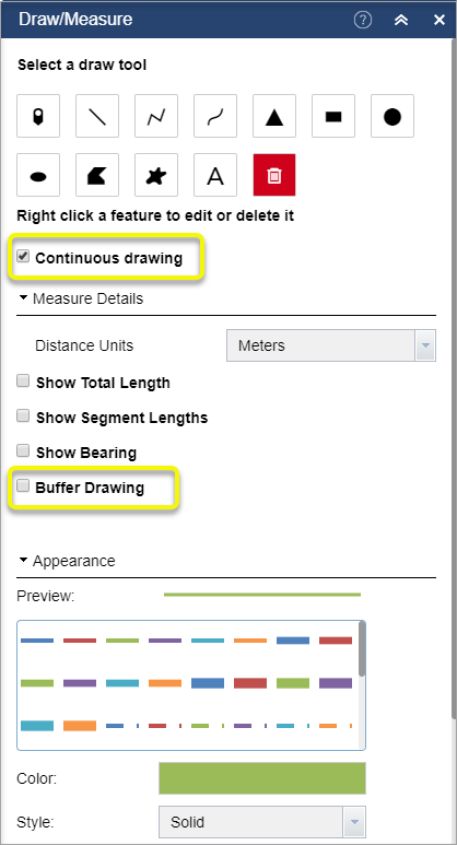 Draw / Measure